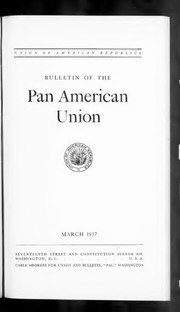 Thumbnail for File:Bulletin Of The Pan American Union 1937-03- Vol 71 Iss 3 (IA sim bulletin-of-the-pan-american-union 1937-03 71 3).pdf