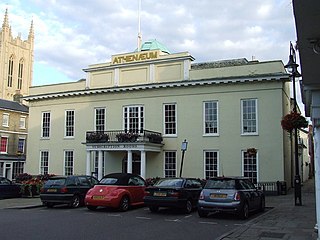 Athenaeum, Bury St Edmunds Listed building and event venue in Bury St Edmunds, England