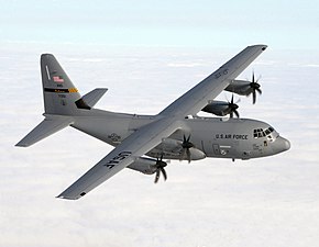 アメリカ空軍州兵用のC-130J