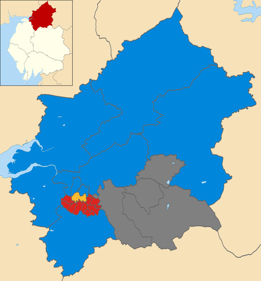 Карта 2007 года. Carlisle City. Карта 2003 года.