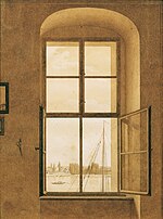 Thumbnail for File:Caspar David Friedrich - Blick aus dem Atelier des Künstlers.jpg