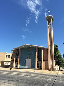 Kathedrale des Heiligen Herzens 4 - San Angelo, TX.JPG