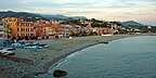 Albissola Marina, Liguria, Włochy - Widok na base