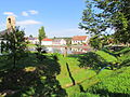 Čeština: Centrum a rybník ve Svatoslavi, okr. Třebíč. English: Center and pond in Svatoslav, Třebíč District.