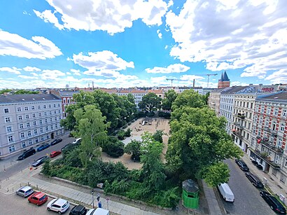 So kommt man zu dem Chamissoplatz mit den Öffentlichen - Mehr zum Ort Hier