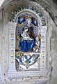 Luca della Robbia: Madonna com o Menino Jesus e São João Batista. Château d'Ussé, Rigny-Ussé