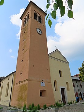 Chiesa dei Santi Silvestro e Donnino (Castione de' Baratti, Traversetolo) - facciata 1 2022-05-09.jpg