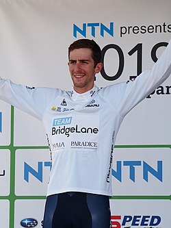 Chris Harper won the overall young rider classification of 2019 Tour of Japan P5269037.jpg