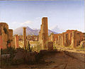 Christen Købke - The Forum, Pompeii, with Vesuvius in the Distance.jpg