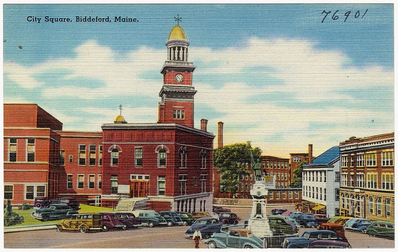 File:City Square, Biddeford, Maine (76901).jpg