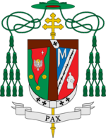 Coat of arms of Archbishop Socrates Villegas