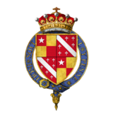 Coat of arms of Sir John de Vere, 13th Earl of Oxford.png