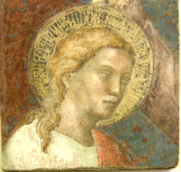 File:Collezione loeser, spinello aretino, frammento di affresco con san tommaso 2.jpg