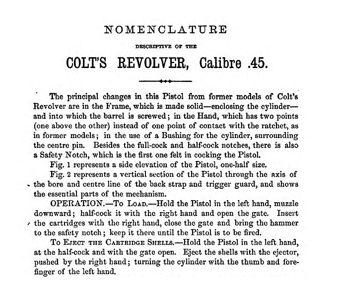 File:Colts Revolver Nomenclature Springfield Armory (U.S.) (1874). Description and Rules for the Management of the Springfield Rifle, Carbine, and Army Revolvers, Caliber 45. U.S. Government Printing Office.jpg