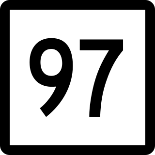 <span class="mw-page-title-main">Connecticut Route 97</span> State highway in eastern Connecticut, US