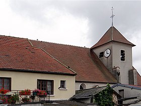 A Saint-Médard de Courtry Church cikk illusztráló képe