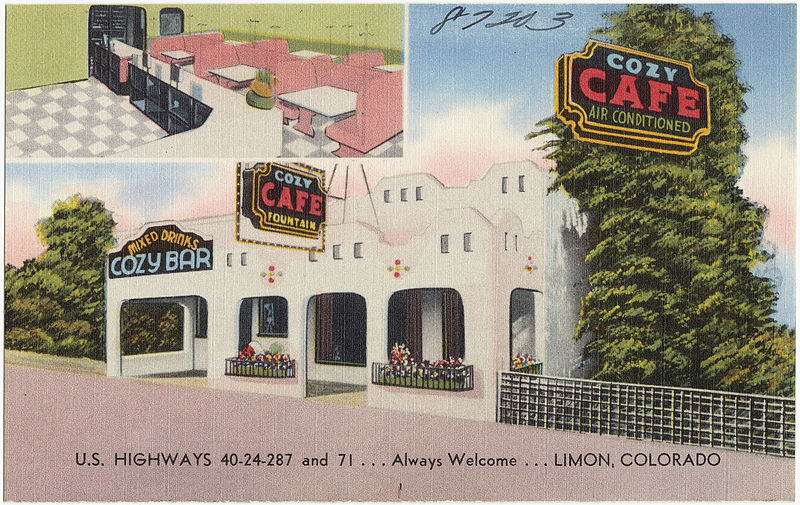 File:Cozy Cafe, U.S. Highways 40-24-287 and 71â¦ always welcomeâ¦ Limon, Colorado (7725176152).jpg