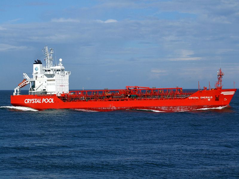 File:Crystal Emerald IMO 9016923 approaching Port of Rotterdam, Holland.jpg