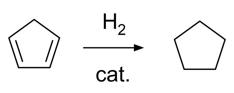 File:Cyclopentane synthesis from cyclopentadiene.png