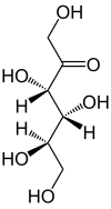 D-fructose wedge line