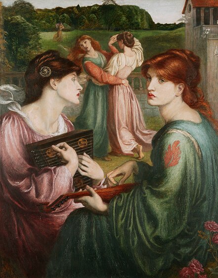 File:Dante Gabriel Rossetti - The Bower Meadow.jpg