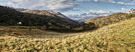 Dead Horse Gap Panorama facing north-east, NSW