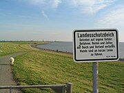 Foto Seedeich bei Büsum