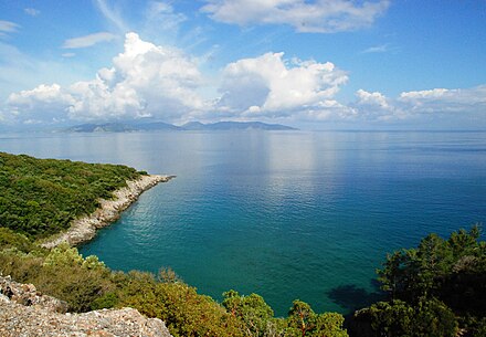 Undeveloped coastline of the Dilek Peninsula