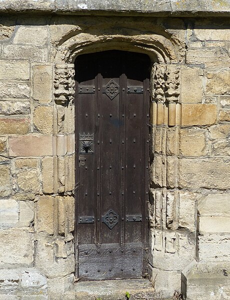 File:Door on the Church of St Mary and St Nicolas - geograph.org.uk - 4124216.jpg