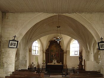 Интерьер церкви Св. Иоанна Крестителя
