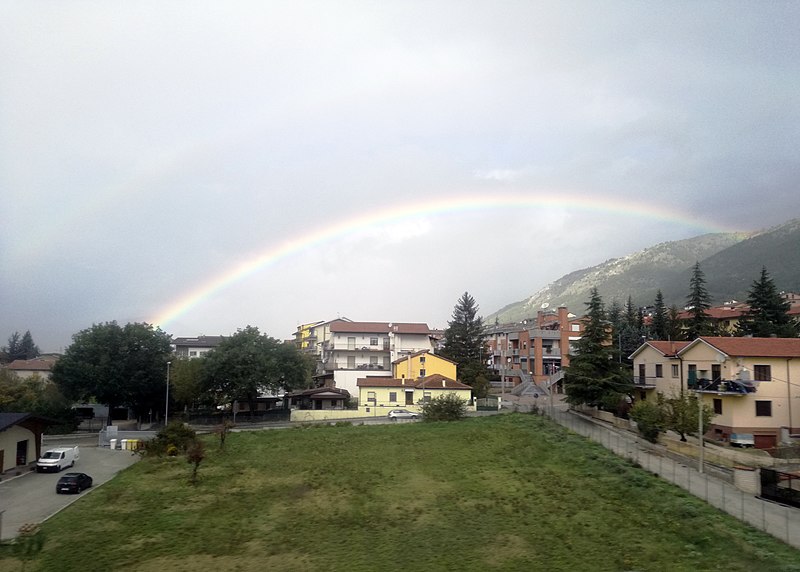 File:Double rainbow in L'Aquila.jpg