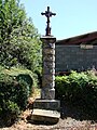 crucifix à l'entrée du village côté Sabalos