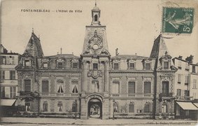 Façade principale, vers 1905