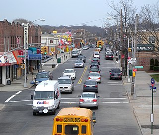 Metropolitan Avenue Avenue in Brooklyn and Queens, New York