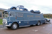 The restored Ecurie Ecosse Car Transporter Ecurie Ecosse Car Transporter.jpg