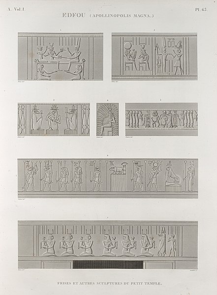 Pl.63 - Frises et autres sculptures du Petit Temple