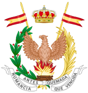 Traditional Emblem of the former Cavalry Regiment "Numancia"