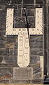 Sundial on the "Grote Kerk". At noon, it indicates the month.