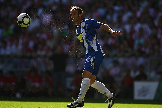 Iván Alonso in action during a La Liga fixture in August 2009
