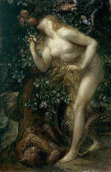 File:Eve Tempted by George Frederick Watts - George Frederick Watts - ABDAG003398.jpg