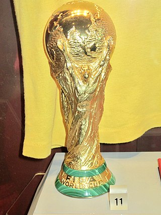 <span class="mw-page-title-main">FIFA World Cup Trophy</span> Award for victors of the FIFA World Cup