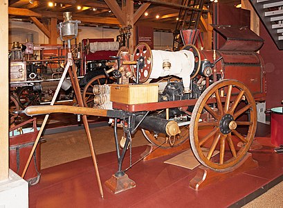 Fire engine Magirus 1920 Feuerwehrmuseum Salem