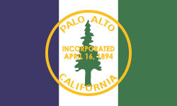 Flag of Palo Alto, California.svg