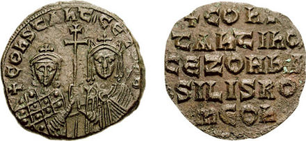Constantine VII and Zoe.