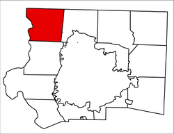 Location of Old Richmond Township in Forsyth County, N.C. ForsythCountyNC--OldRichmondTwp.PNG