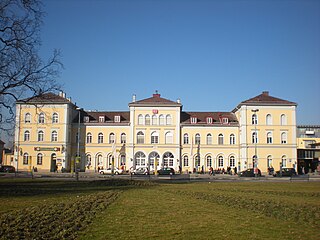 <span class="mw-page-title-main">Friedrichshafen Stadt station</span> Railway station in Friedrichshafen, Germany