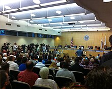 A city council meeting in Fullerton, California Fullerton City Council.jpg