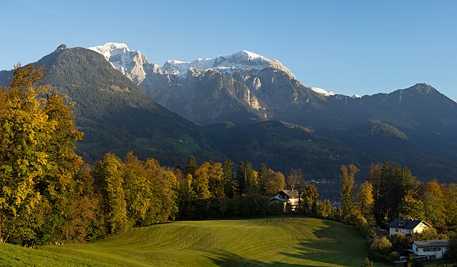 Göll massif in the Berchtesgaden Alps