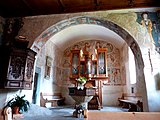 Reformierte Kirche in Waltensburg: Altarraum