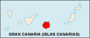 Situo de Gran Canaria en la insularo